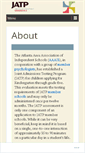 Mobile Screenshot of jatp.org